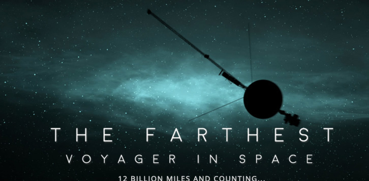 The farthest voyager in space