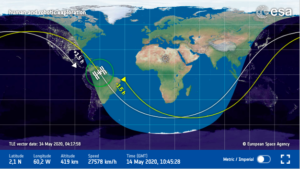 Live Space Station Tracking Map
