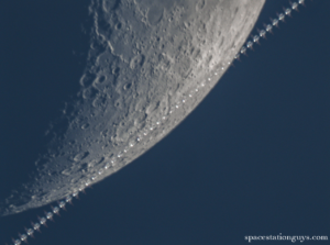 ISS Moon Transit